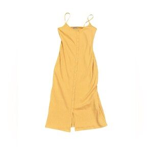 Zara yellow strap  summer dress